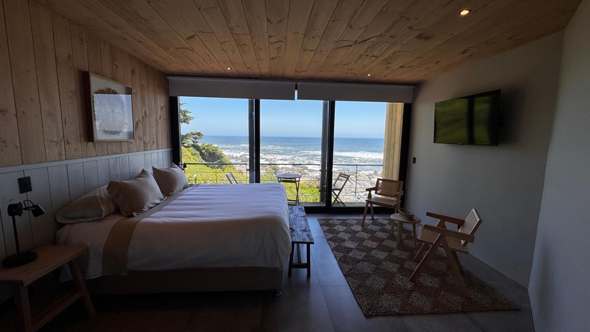Hotel Puerto Viejo Llico Luaran gambar